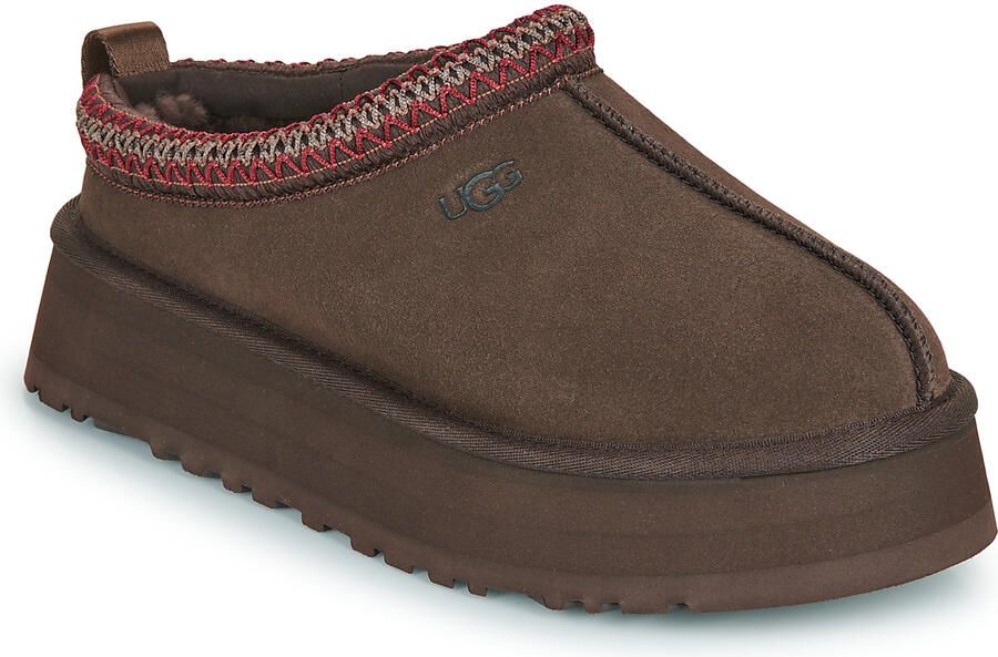 Ugg Tazz Slippers en Sandalen Dames Bruin Leer - Foto 5