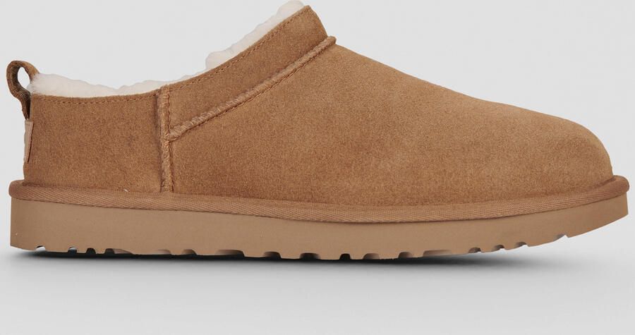 UGG Instappers Dames W Classic Micro Suède Cognac