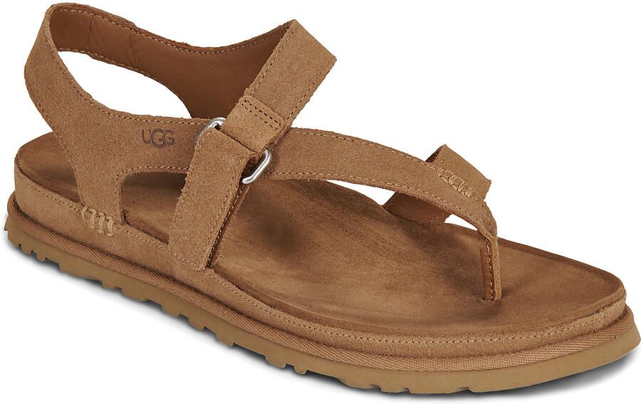 UGG Dames W Goldengaze Toe Post Maat: 38 Materiaal: Suède Kleur: Camel - Foto 2
