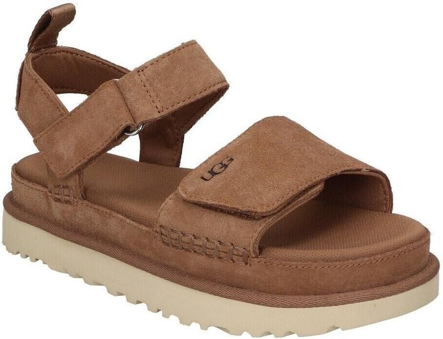UGG Plateausandalen W GOLDENSTAR plateausandaal sandaal met klittenbandsluiting - Foto 7