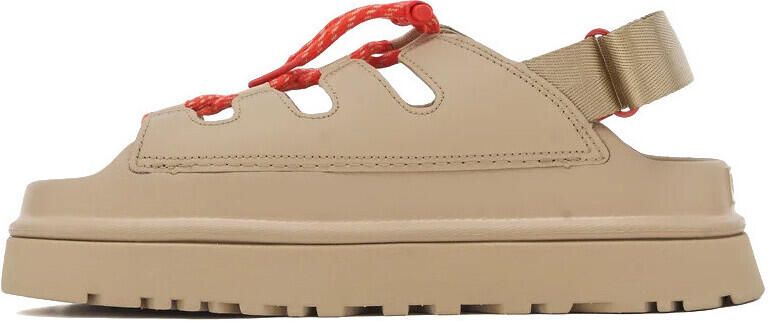 Ugg Sandalen met sleehak GoldenGlow Toggle Sandal Mustard Seed - Foto 4
