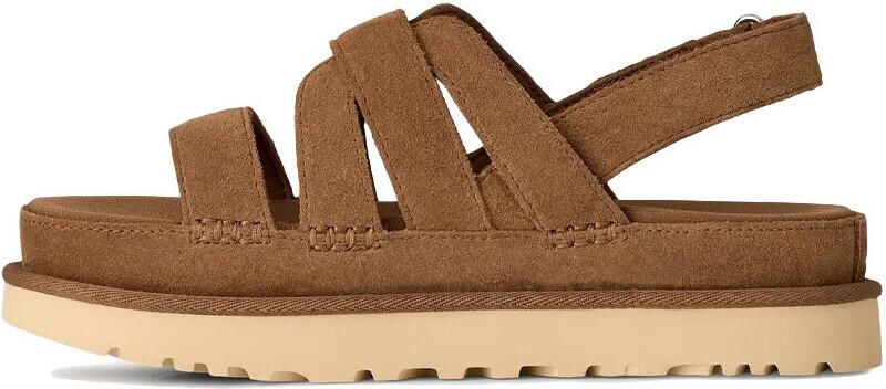 Ugg Sandalen met sleehak Goldenstar Gleam Sandal Chestnut - Foto 4