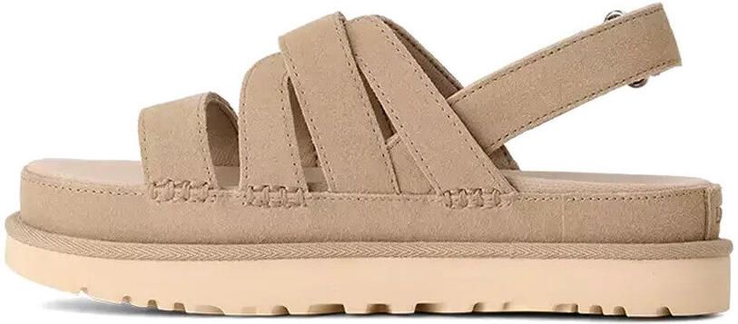 Ugg Sandalen met sleehak Goldenstar Gleam Sandal Mustard Seed - Foto 5