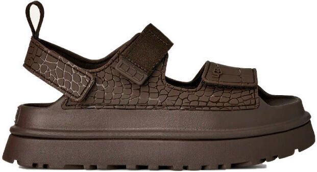 Ugg Sandalen met sleehak MANDEN W GOLDENGLOW EMBOSSED