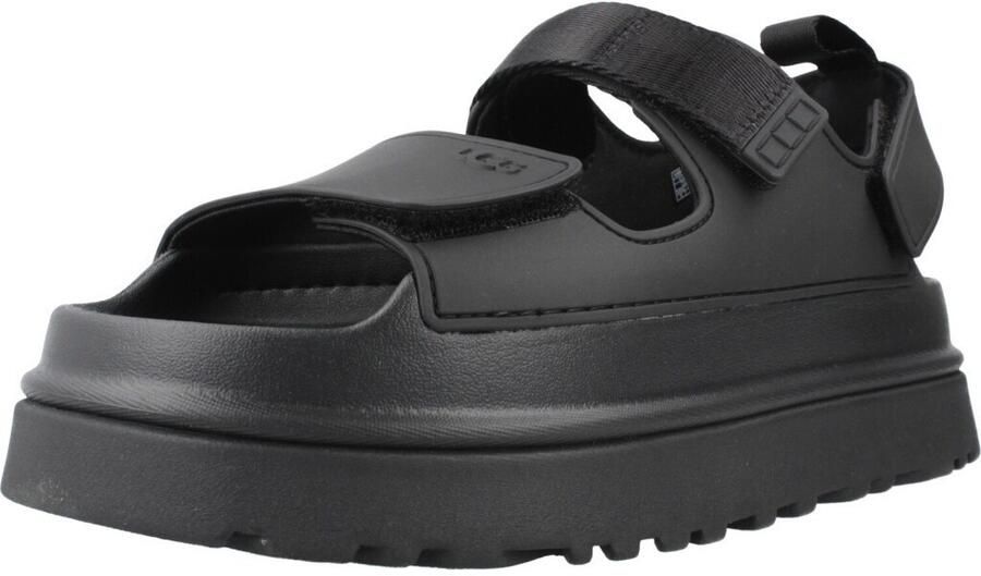 UGG Plateausandalen Goldenglow zomerschoen strandschoen plateausandaal met klittenbandsluitingen - Foto 4