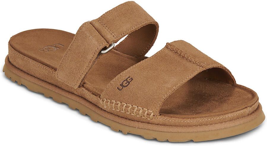 UGG Slippers Dames W Goldengaze Slide Maat: 37 Materiaal: Suède Kleur: Camel