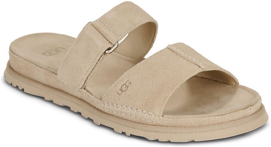 UGG Slippers Dames W Goldengaze Slide Maat: 40 Materiaal: Suède Kleur: Beige