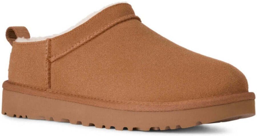 UGG Instappers Dames W Classic Micro Maat: 38 Materiaal: Suède Kleur: Cognac - Foto 4