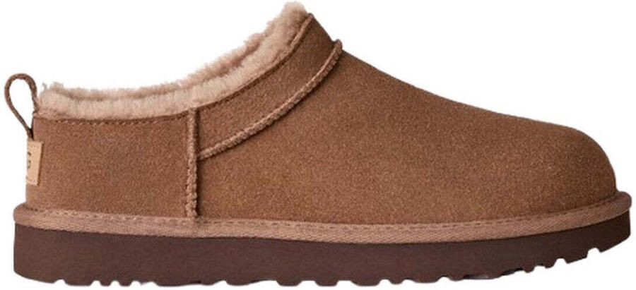 UGG Instappers Dames W Classic Micro Maat: 40 Materiaal: Suède Kleur: Bruin - Foto 8