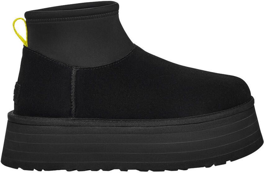 Ugg Snowboots Classic Mini Dipper Boot Black Yellow ( 's)