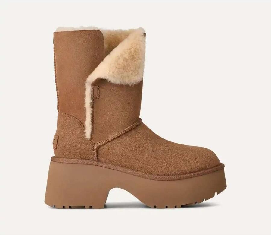 Ugg Classic Esmee-laars in Brown - Foto 4