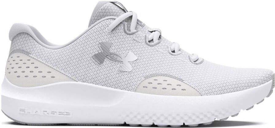Under Armour UA W Charged Surge 4-WHT Dames Sportschoenen Wit Distant Grijs Metallic Silver - Foto 3