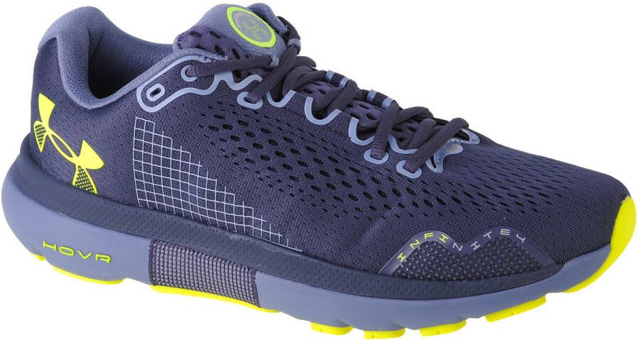 Under Armour Herenhardloopschoenen HOVR™ Infinite 4 TempeRood Staal Aurora Purper Geel Ray 42.5