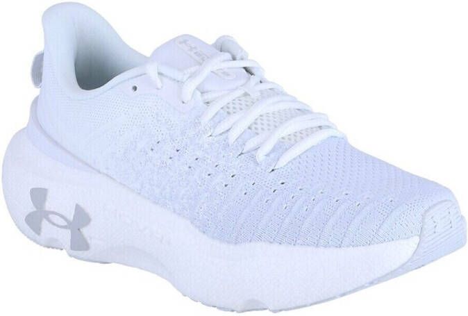 Under Armour Women's Infinite Elite Hardloopschoenen grijs wit - Foto 2