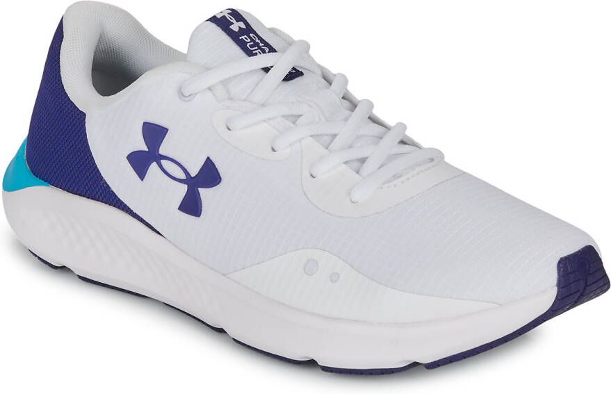 Under Armour Herenhardloopschoenen Charged Pursuit 3 Tech Wit Sonar Blauw Sonar Blauw 45.5