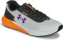 Under Armour Herenhardloopschoenen Charged Rogue 3 Storm Wit Clay Zwart Metro Purper 45.5 - Thumbnail 2