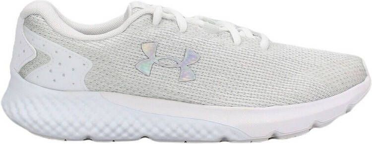 Under Armour Charged Rogue 3 Knit Hardloopschoenen White Gray Irides Dames 1 - Foto 2