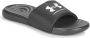 Under Armour Herenslippers Ansa Fixed Zwart Zwart Wit 47.5 - Thumbnail 1