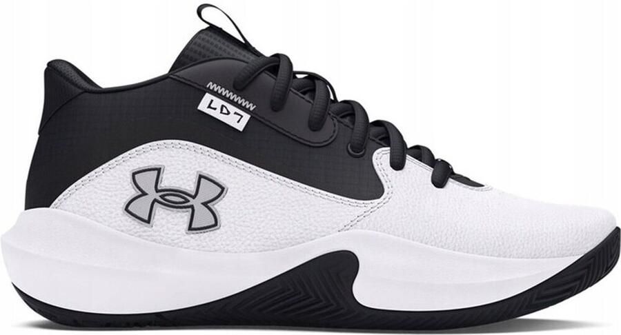 Under Armour Gs Lockdown 7 Basketbalschoenen Wit