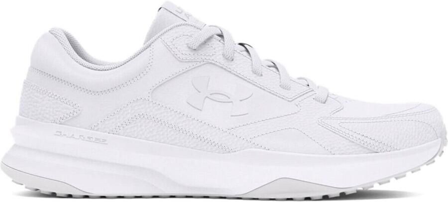 Under Armour UA Edge LTHR-WHT Heren Sportschoenen Wit Halo Grijs - Foto 3