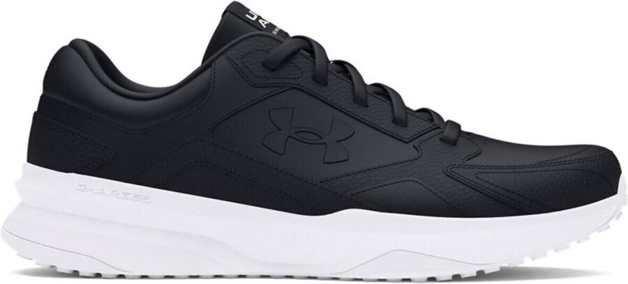 Under Armour UA EDGE Leather Heren Sportschoenen Fitness schoenen Zwart 3028375 - Foto 3