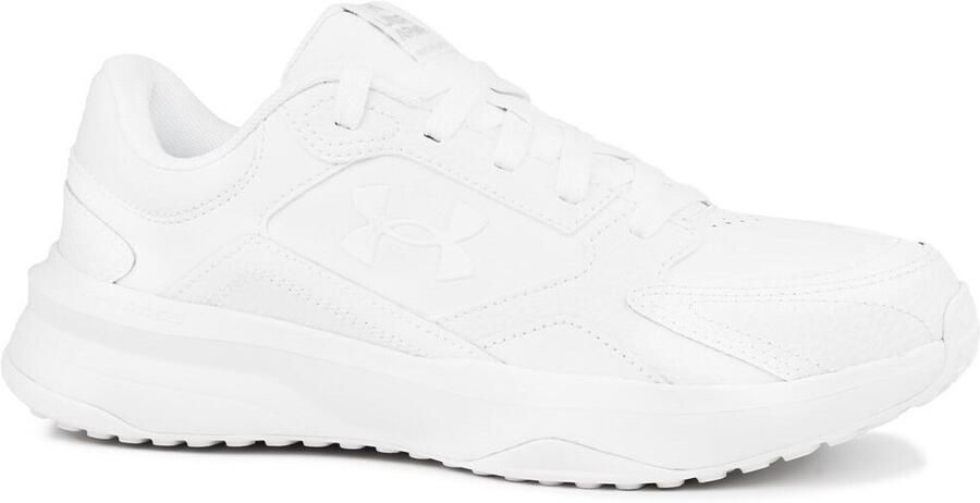 Under Armour UA Edge LTHR-WHT Heren Sportschoenen Wit Halo Grijs - Foto 2