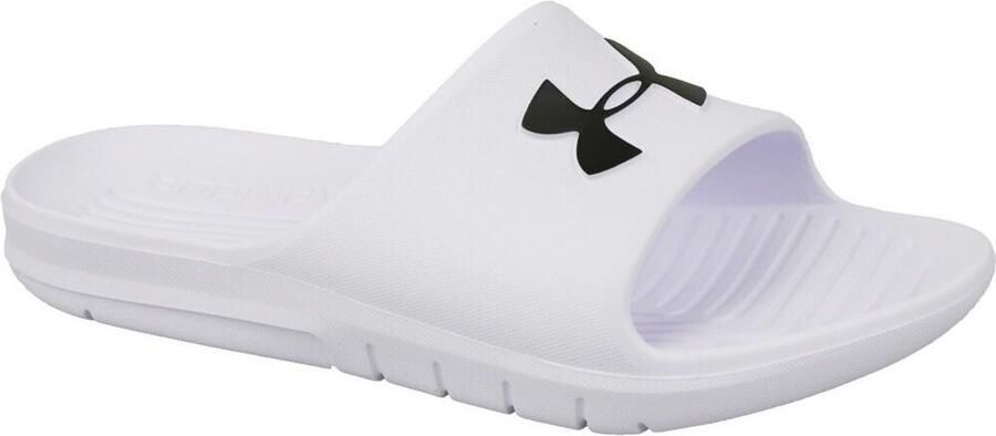 Under Armour Core PTH Slides 3021286-100 Mannen Wit Slippers - Foto 2