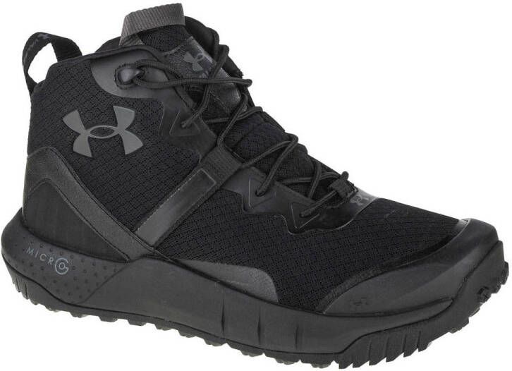 Under Armour Herenboots Micro G Valsetz Mid Tactical Zwart Zwart Jet Grijs 47.5