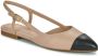 UNISA Slingbacks Dames Asley Maat: 36 Materiaal: Leer Kleur: Beige - Thumbnail 3