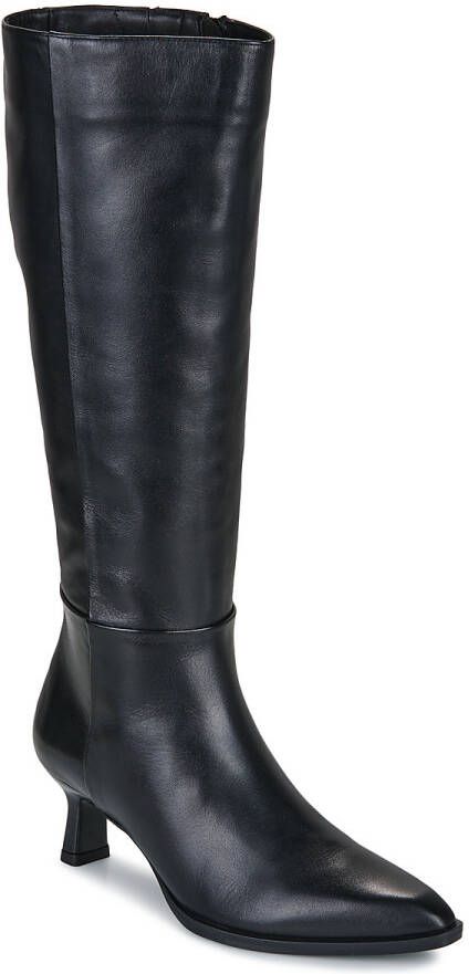 UNISA Hoge Laarzen Dames Lebras Maat: 41 Materiaal: Leer Kleur: Zwart - Foto 4