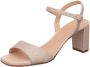 Unisa Gouden Leren Hoge Hak Sandalen Yellow Dames - Thumbnail 2