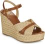 Unisa Plateau Sandalen Brown Dames - Thumbnail 3