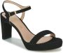 Unisa Soro Sandalen Dames Zwart - Thumbnail 3