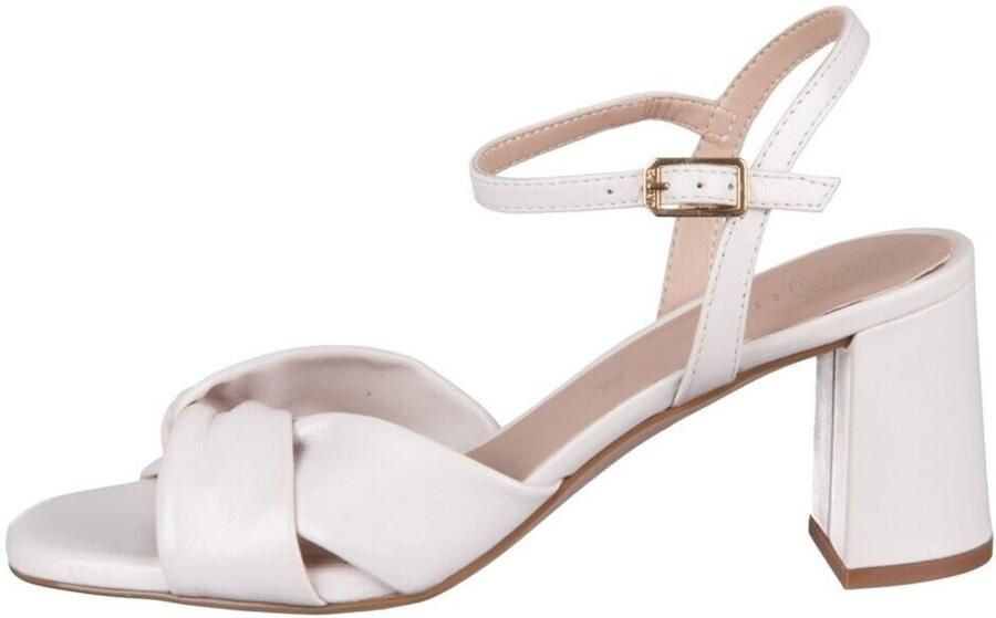 UNISA Sandalen met Hak Dames Medway Maat: 41 Materiaal: Leer Kleur: Wit - Foto 4