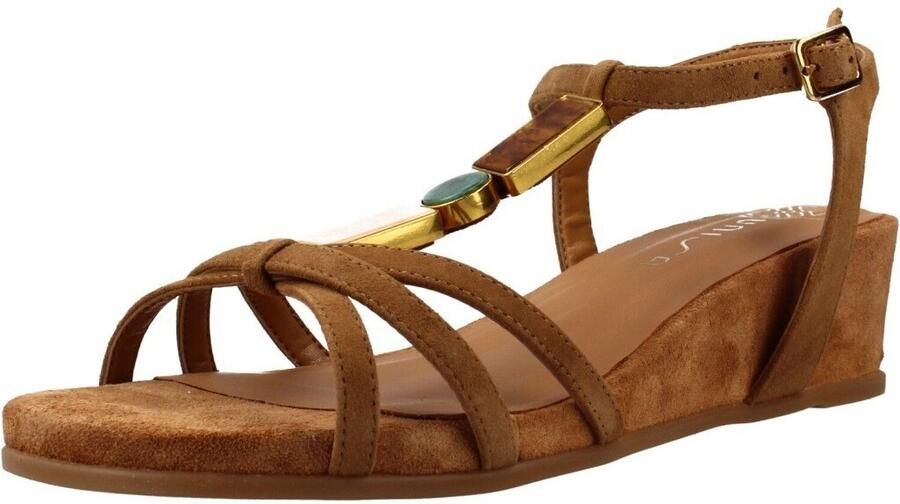 Unisa Sandalen met sleehak Bedel Ks