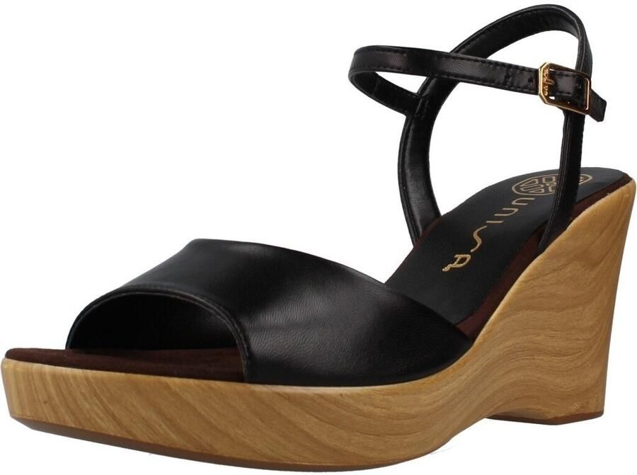 Unisa Sandalen met sleehak Radar Nto
