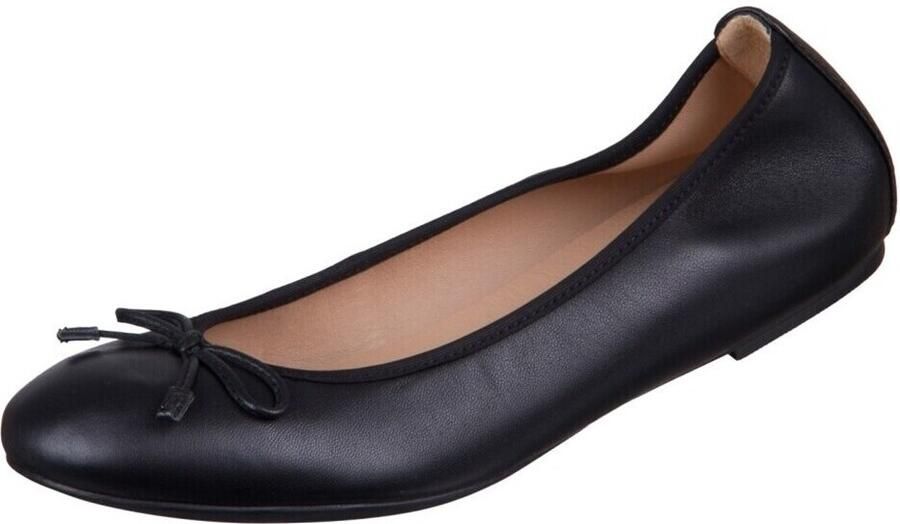 UNISA Ballerina Dames Acor Maat: 37 Materiaal: Leer Kleur: Zwart - Foto 3