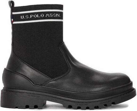 U.S. Polo Assn. Chelsea boots in zwart voor Dames
