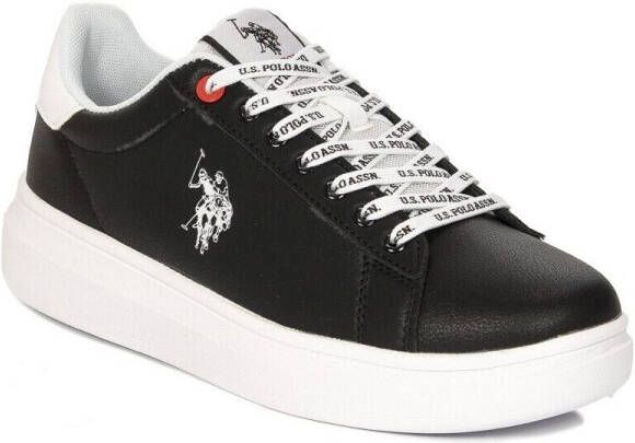 U.s. Polo Assn. Heren Sneaker Cody001 in Zwart Eco Leer Zwart Heren - Foto 2