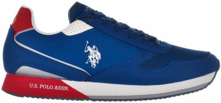 US Polo Assn U.S. POLO ASSN. Nobil 003 Heren Sneakers Schoenen Blauw 003 BLU