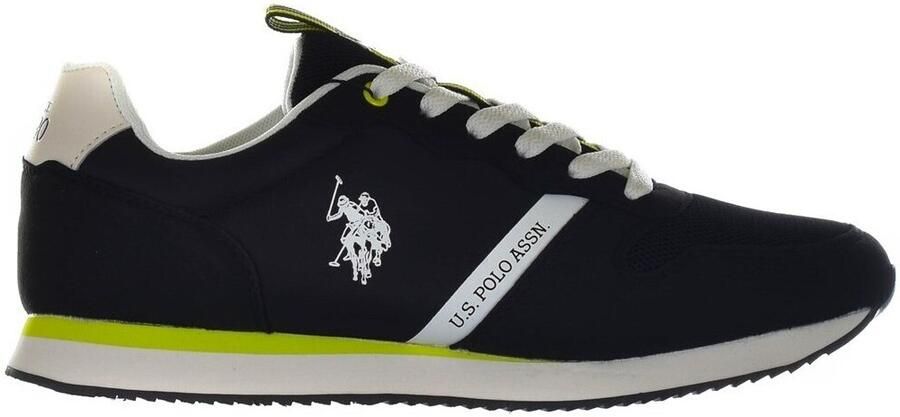 U.s. Polo Assn. Zwarte Sneakers voor Heren met Sportief Ontwerp Black Heren - Foto 4