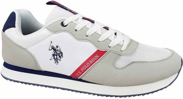 U.s. Polo Assn. Sportschoen met veters voor heren en contrasterende details Meerkleurig Heren - Foto 4