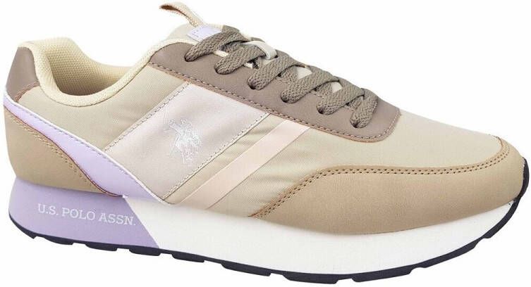 U.S. POLO ASSN. Nobi Dames Sneaker Beige Taupe Vrouwen - Foto 3