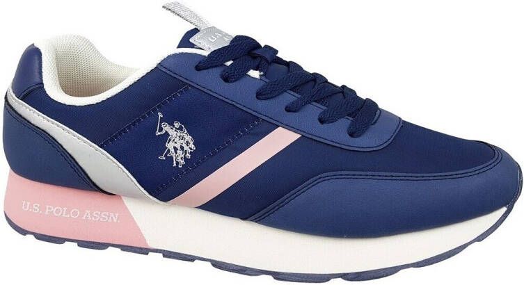 U.s. Polo Assn. Blauwe Sneakers voor Dames met Sportief Ontwerp Blauw Dames - Foto 3
