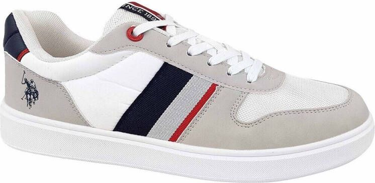 U.s. Polo Assn. Sportschoen met Contrasterende Details en Logo Grijs Heren - Foto 7