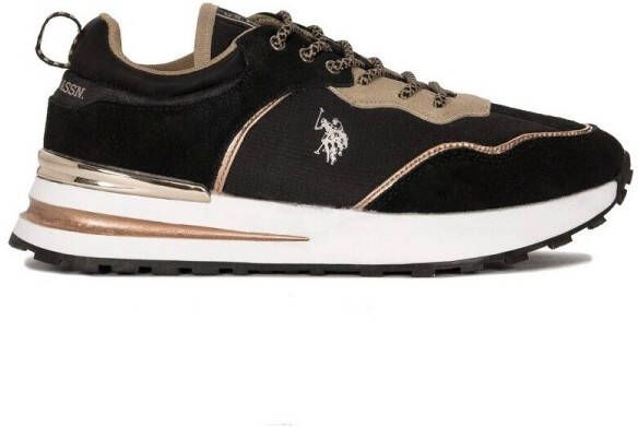 U.S Polo Assn. Lage Sneakers SOFIA002BLKBEI01