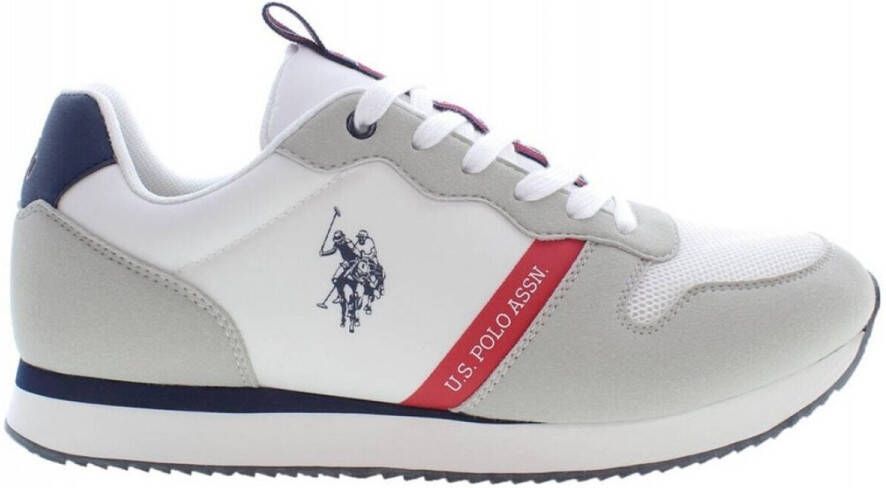 U.s. Polo Assn. Sportschoen met veters voor heren en contrasterende details Meerkleurig Heren - Foto 5