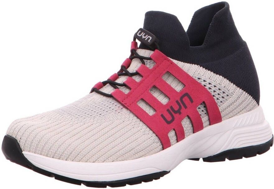 Uyn Lage Sneakers Nature Tune Pearl Grey Strick