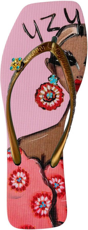 Uzurii Teenslippers Beach Printed Claudia