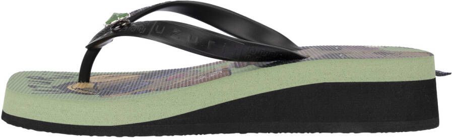 Uzurii Teenslippers Beach Printed Stella Mid Heel
